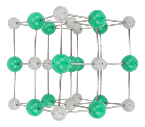 Cristal Químico De Estructura Atómica Modelo De Cloruro De S