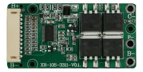 Protector De Carga De Batería De Iones De Litio Bms 10s 36v