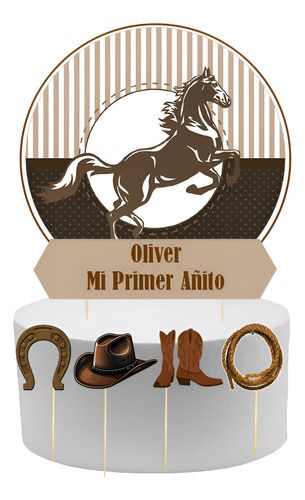 Cotillon Personalizado Caballo Bolsitas X 20 Invitados