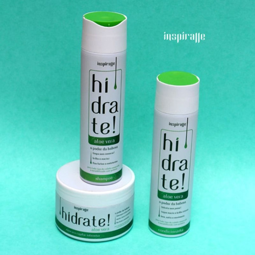Shampoo Hidrate! Aloe Vera - Kit Capilar 800g