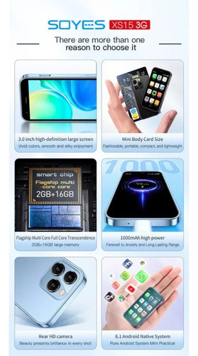 Rx The Mini Smartphone Android Ultrapequeño For Students.