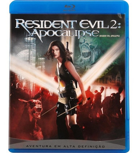 Blu-ray Resident Evil 2: Apocalipse (novo