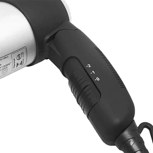 Imagem 2 de 7 de Secador De Cabelo 1200w Portátil Cobrável Bivolt 110v 220v