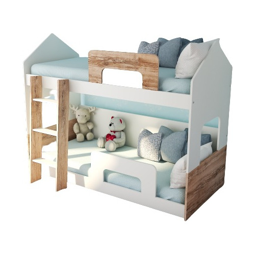 Cama Cucheta Casita Montessori 1 Plaza