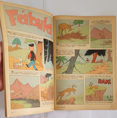 Hq Sesinho Revista Infantil N.°130 (1958) Leia O Anúncio (Usado)