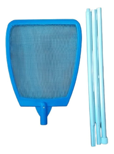 Calderin Sacahojas Para Piscina Con Pértiga Desmontable