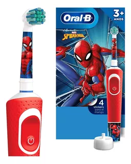 Cepillo Eléctrico Recargable Oral-b Spiderman 1 Unidad