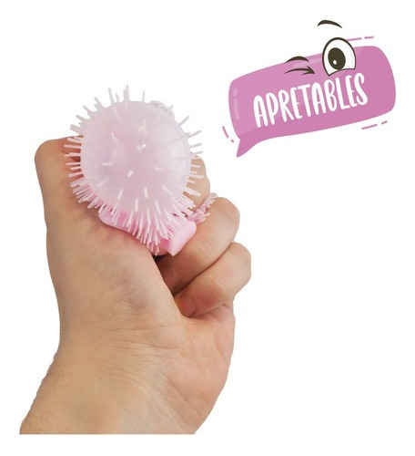 Imagen 3 de 7 de Muñecos Shaky Friends Erizo Squishy Apretable Ik0216 Edu