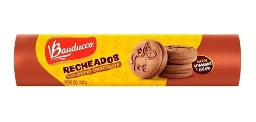 Imagem 1 de 1 de Biscoito Recheados Duplo Chocolate Bauducco 140g