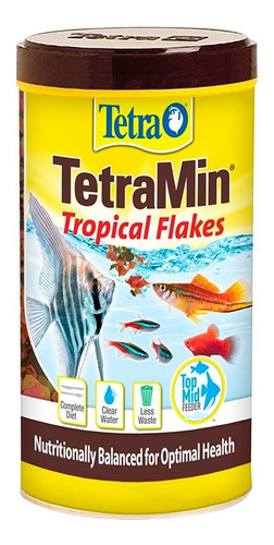 Alimento Para Peces Tetra Min Tropical Flakes Escamas 200gr