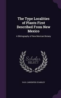 Libro The Type Localities Of Plants First Described From ...