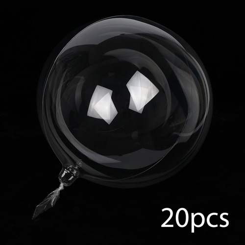 20x Balões Bobo, Balões Bobo Bubble 13 Polegadas