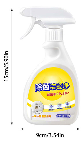 Abrillantador De Porcelana Uv Clean, Suave Descontaminación,