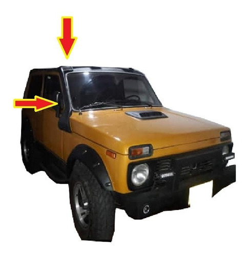 Lada Niva 2121 Snorkel Anfibio Accesorio Decorativo Repuesto