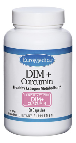 Euromedica Dim + Curcumina - 30 Capsulas - Metabolismo Salud