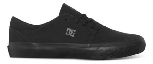 Zapatilla Dc Trase Tx Baja Lona Negra 1211112026 Original 