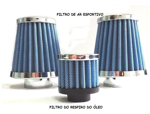 Filtro Ar Completo Brasilia Fusca Buggy Dupla Carburação