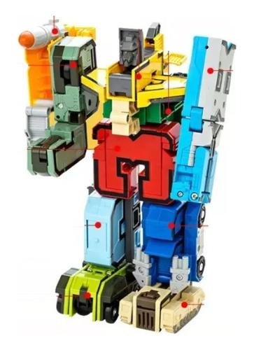 Robô De Transformação Numérica De Deformação De Brinquedo Gy