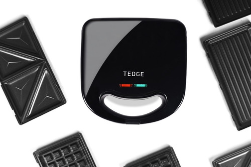 Sandwichera Antiadherente C/parrillas Intercambiables Tedge