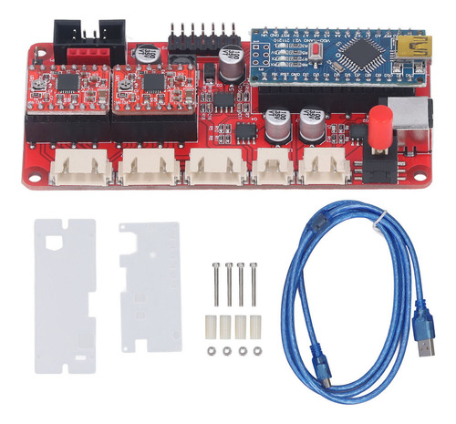. Controlador De Corte Láser Cnc, Controlador Usb De Doble