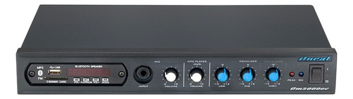 Amplificador Som Ambiente 60w Bluetooth Mp3 Om2000ec Oneal Cor Preto