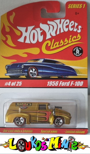 Hot Wheels Classics 1956 Ford F-100 Series 1 Lacrado