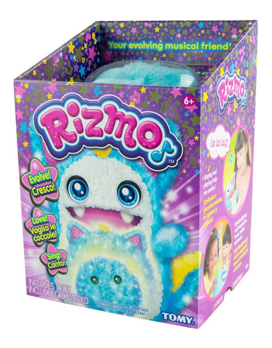 Brinquedo Pelucia Eletronica Amigo Rizmo Aqua Tomy Estrela