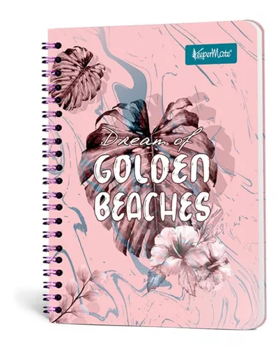 CUADERNO ARGOLLADO KEEPERMATE, GRANDE, *HOJA BLANCA*, 60 H