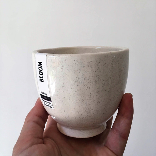 Vela De Soja En Cuenco De Cerámica