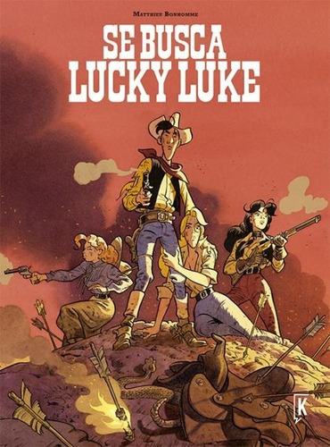 Se Busca Lucky Luke - Matthieu Bonhomme - Kraken Tapa Dura