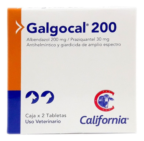 Desparasitante Galgocal 200