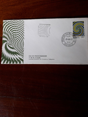 Imagem 1 de 1 de Fdc-1977-1012- Dia Do Radioamador