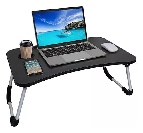 Mesa Plegable Computador Portátil Desayuno Y Trabajo En Cama
