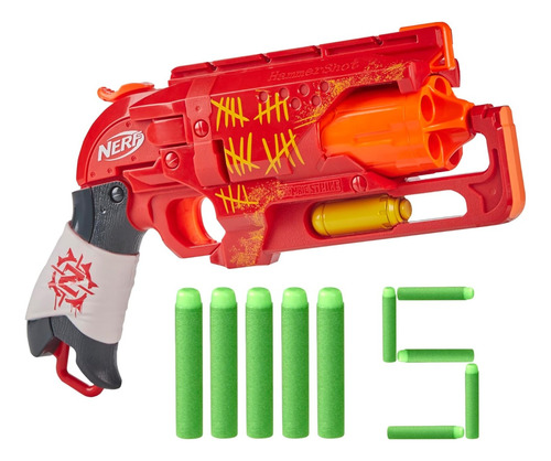 Nerf Zombie Strike Hammershot Blaster Original