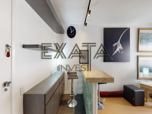 Imagem 24 de 30 de Apartamento À Venda Na Vila Nova Conceição Com 46m² 1 Dormitório, 1 Vaga De Garagem. - Ap01272 - 70525268