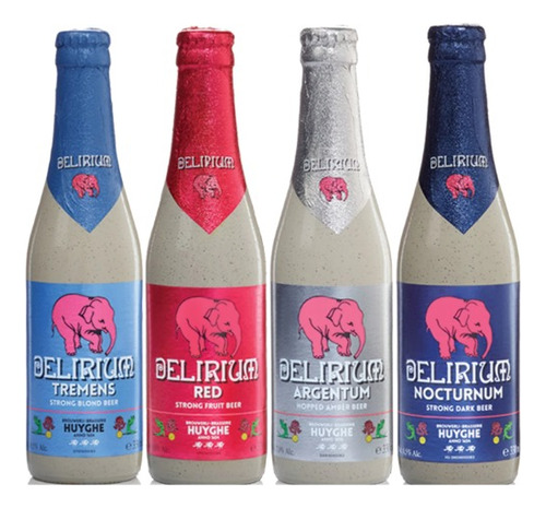 Delirium Cerveza Belga 4 Unidades / 330 - mL a $83