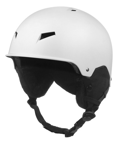 Casco De Nieve Mujer Hombre Con Orejeras Desmontables Casco