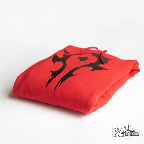 Buzo Con Capota Games - World Of Warcraft - Horde - Buso