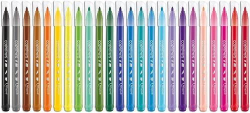 Plumones Color Peps Ocean Maped 845924 Lavables Agua C/24 Pz
