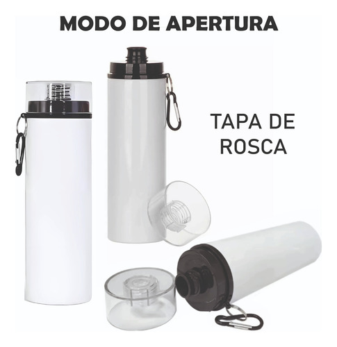 Termo Cilindro Princesas Botella 750ml Rapunzel