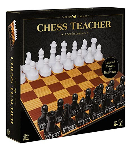 Conjunto De Xadrez Spin Master Games Cardinal Classics Chess