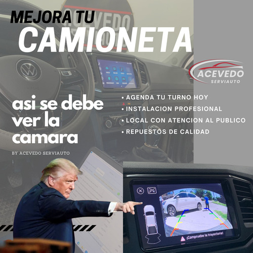 Cámara Reversa Vw Amarok 2024 2025 Calidad Garantizada
