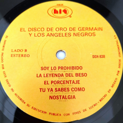 Los Angeles Negros - El Disco De Oro Lp