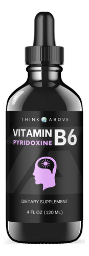 Think Above Suplemento Liquido De Piridoxina B6, Vitamina B-