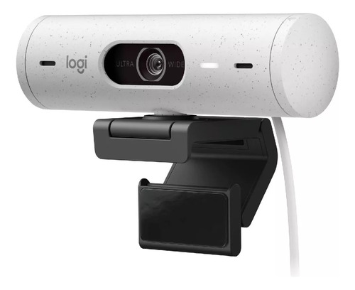 Cámara Web Logitech Brio 500 Full Hd Blanca Caja Dañada