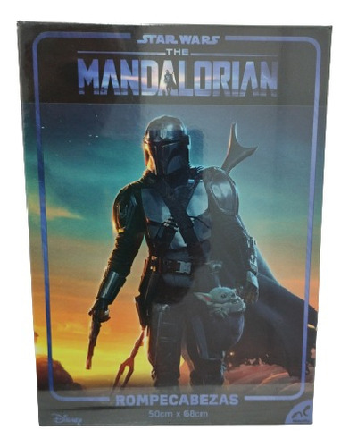 Rompecabezas De Star Wars, Version The Mandalorian 1000pz