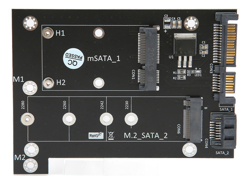 Tarjeta Adaptadora De Lector De Disco Duro Msata M.2 Ngff Ss