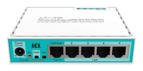 Mikrotik Rb750gr3, Hex Router De 5 Puertos Gigabit Ethernet