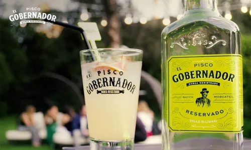 Pisco Gobernador Reservado 750ml. Envío Gratis
