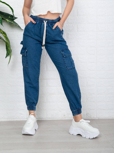 Jogger Jean Mujer